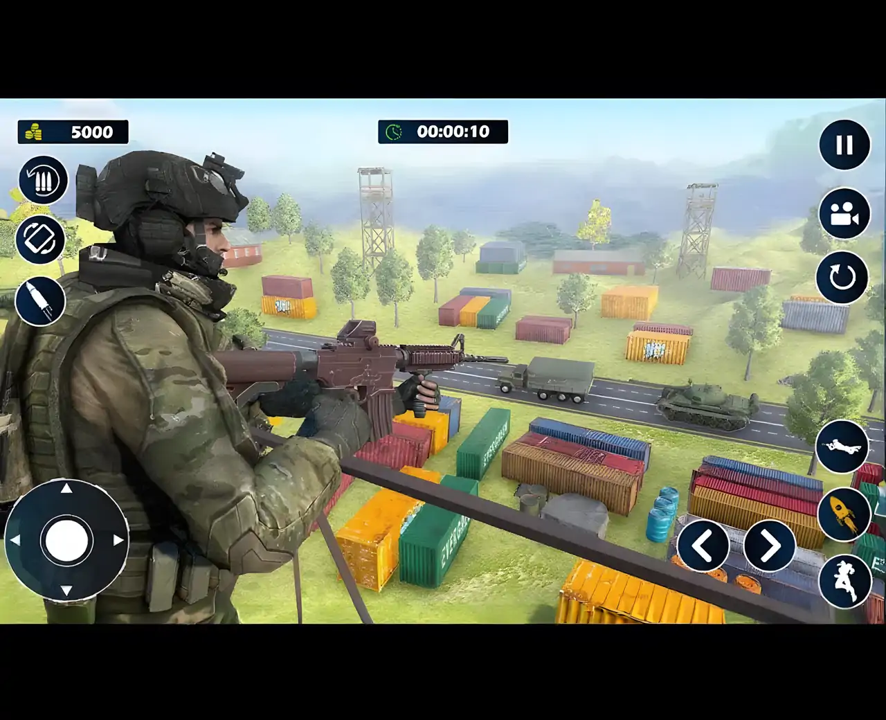 第一人称射击突击队射击战争游戏