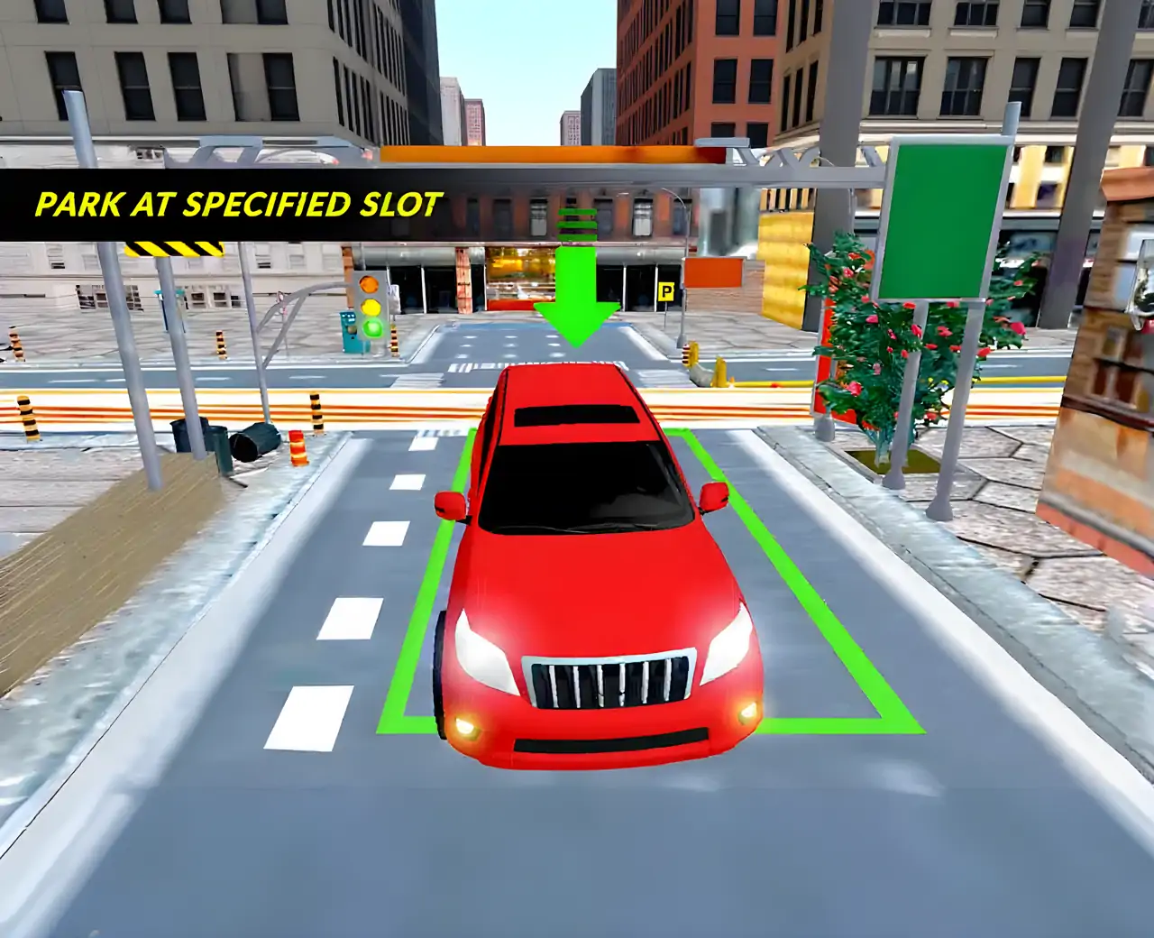 普拉多汽车游戏停车场3D游戏