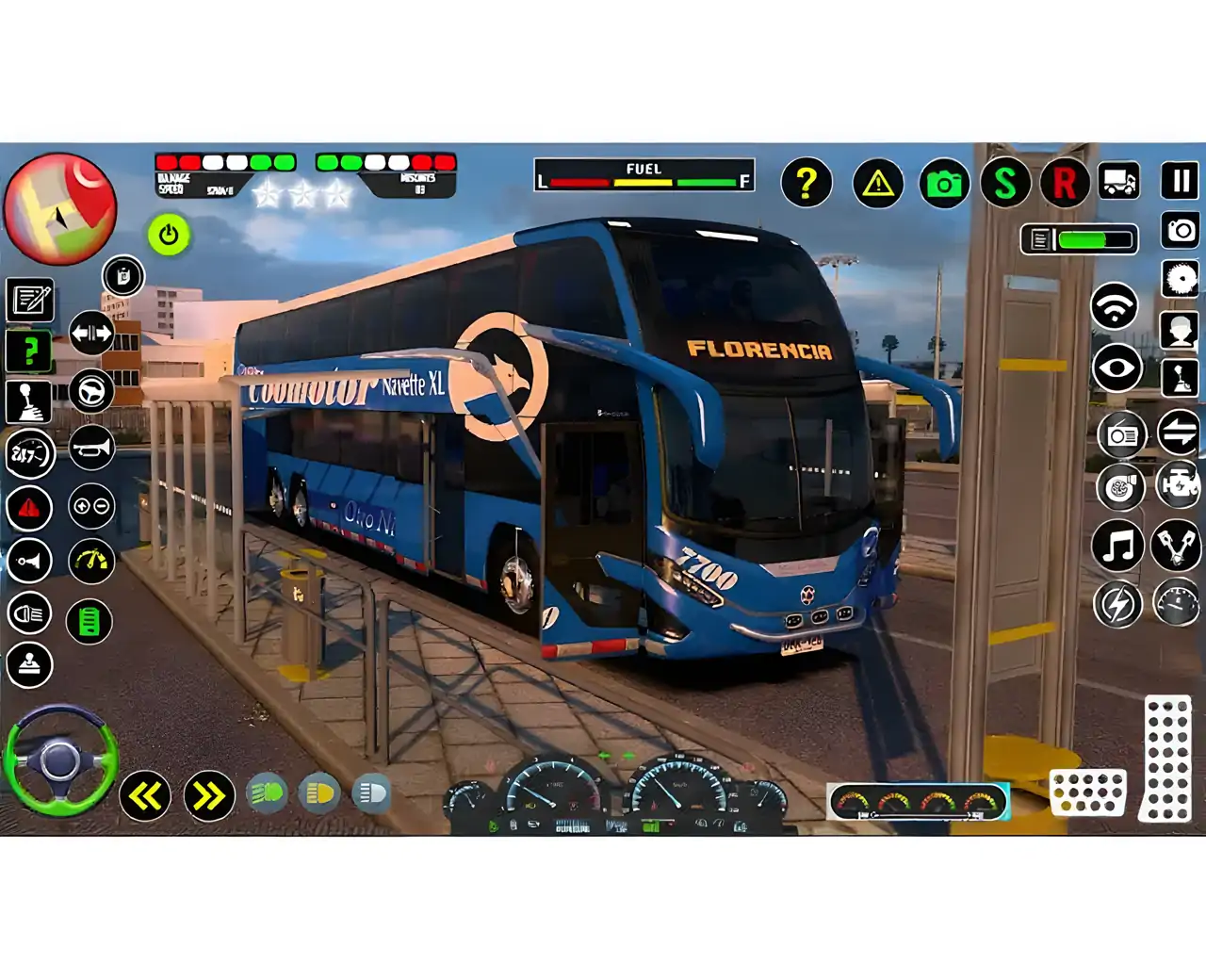 巴士模拟器-巴士停车3D