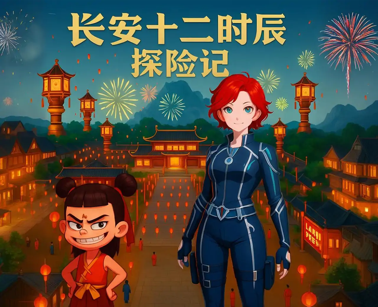 黑寡妇长安十二时辰探险记