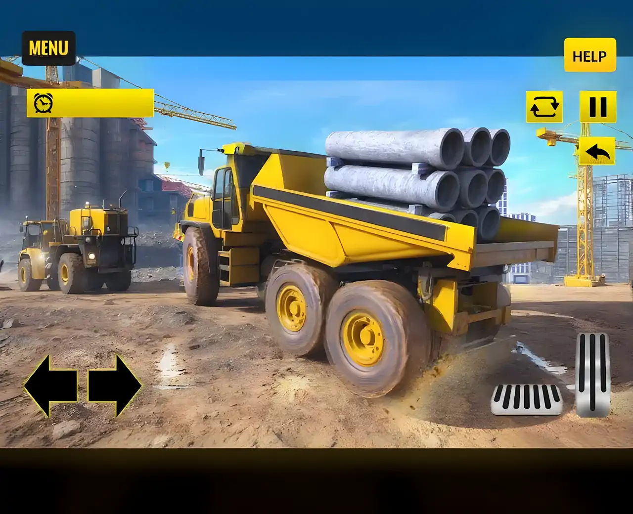 重型自卸卡车模拟器