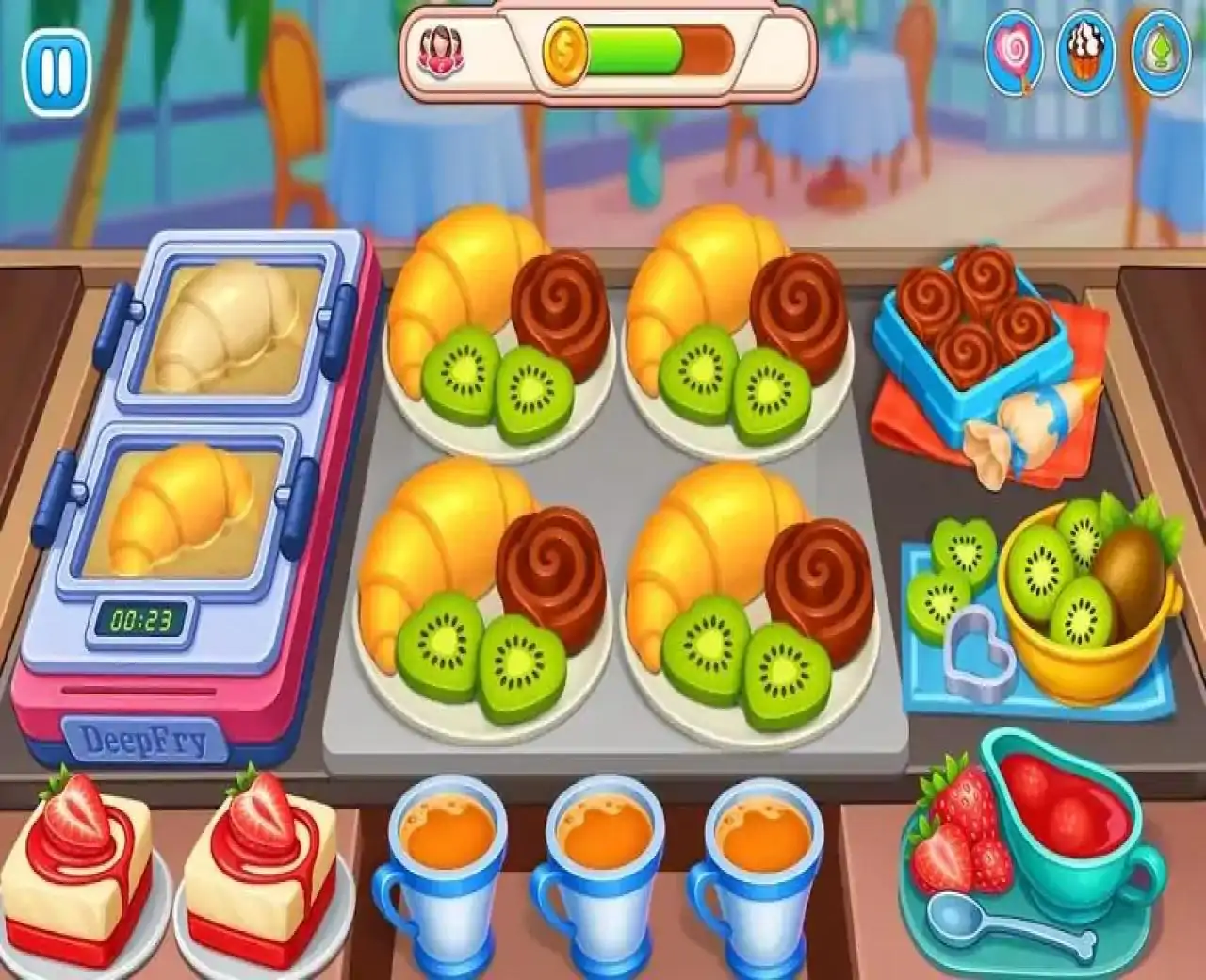 烹饪活动：食品游戏