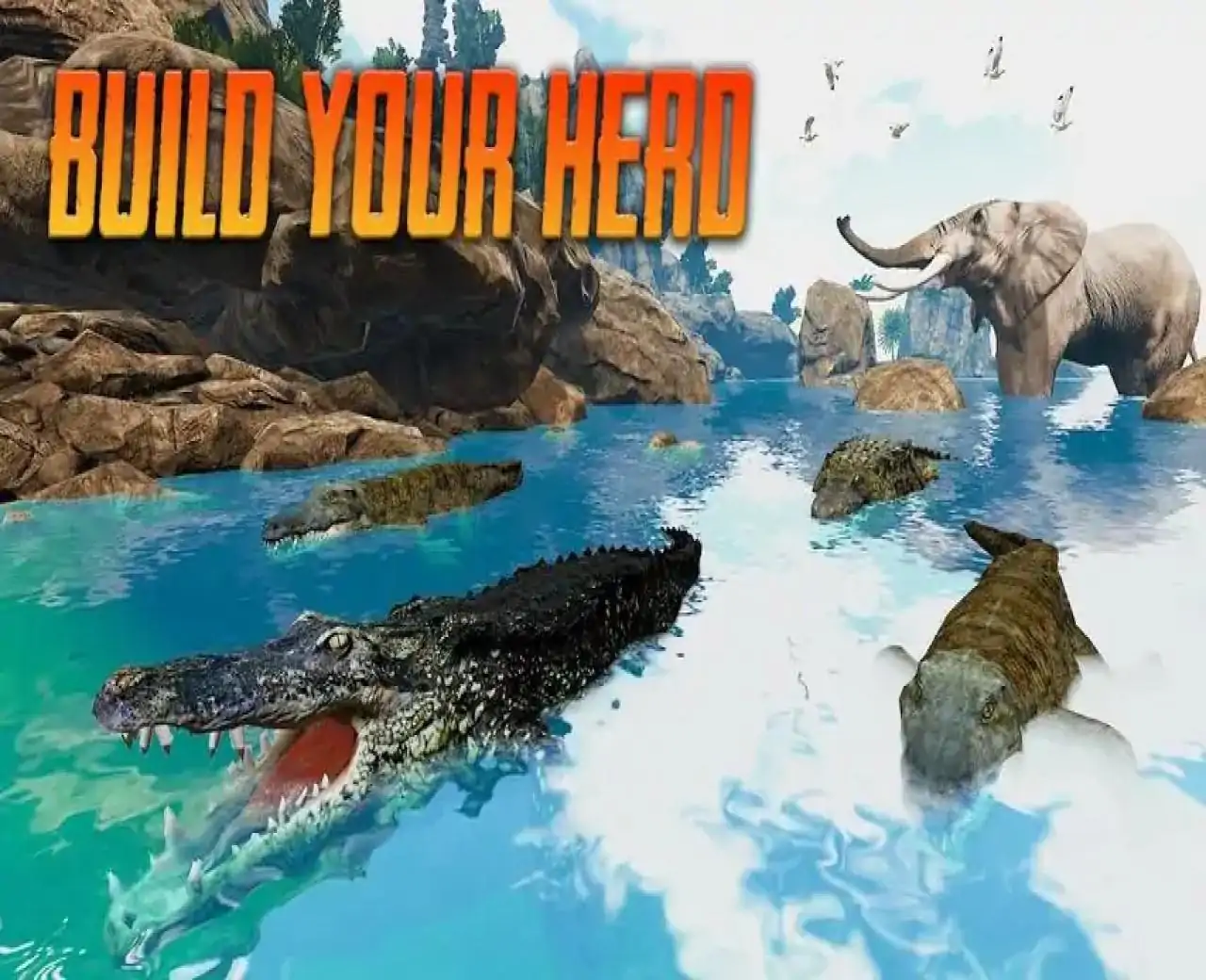 鳄鱼动物模拟器