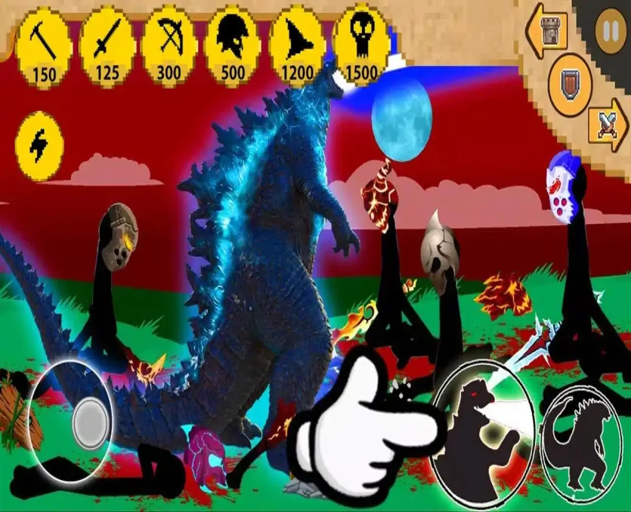 火柴人战争像素版