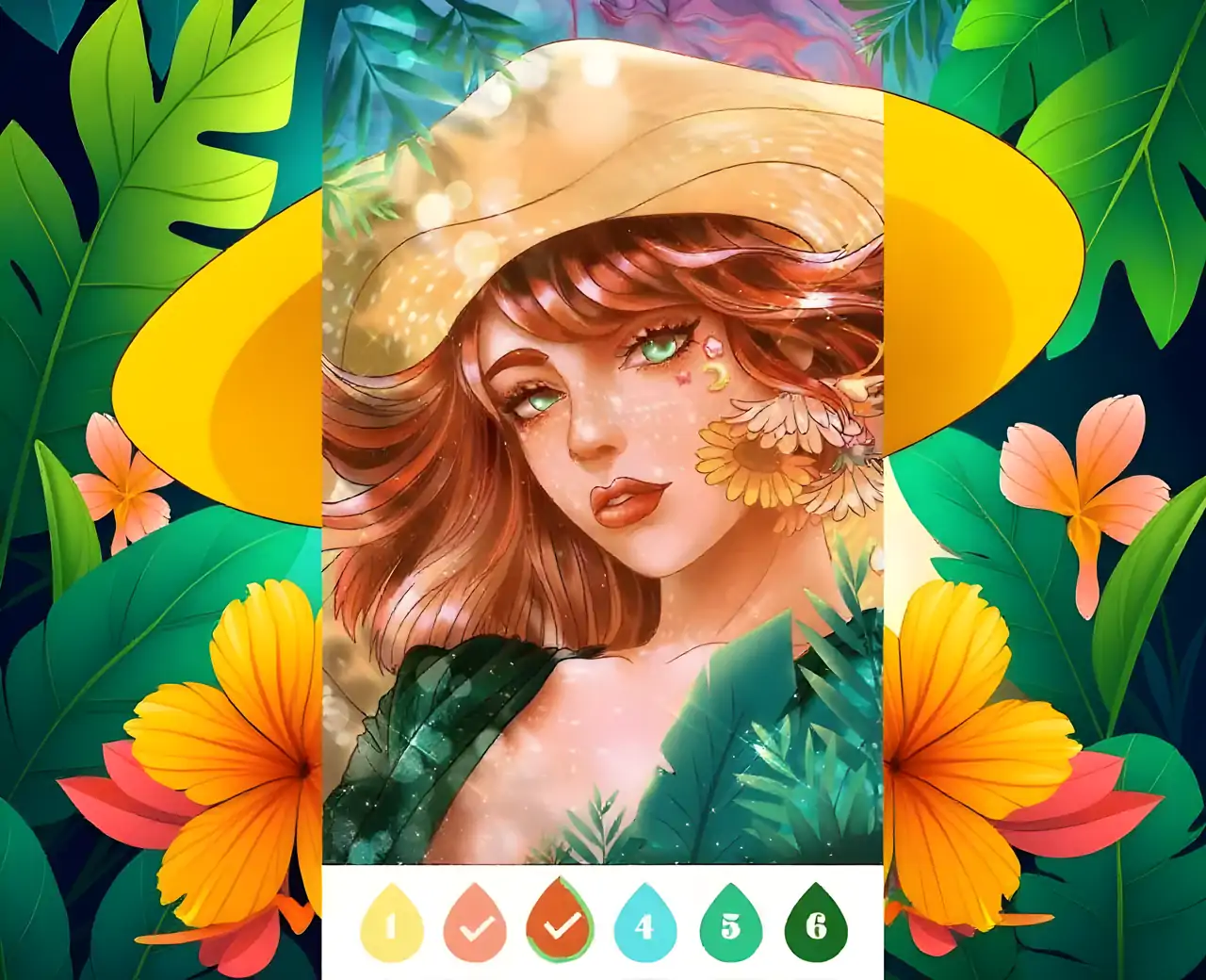 填色游戏-按数字绘画和免费填色书