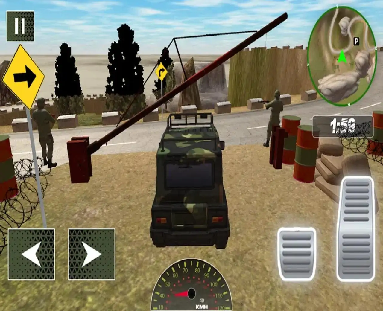 陆军卡车运输游戏