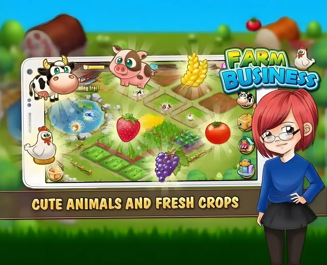 农场大亨：农业时间管理游戏