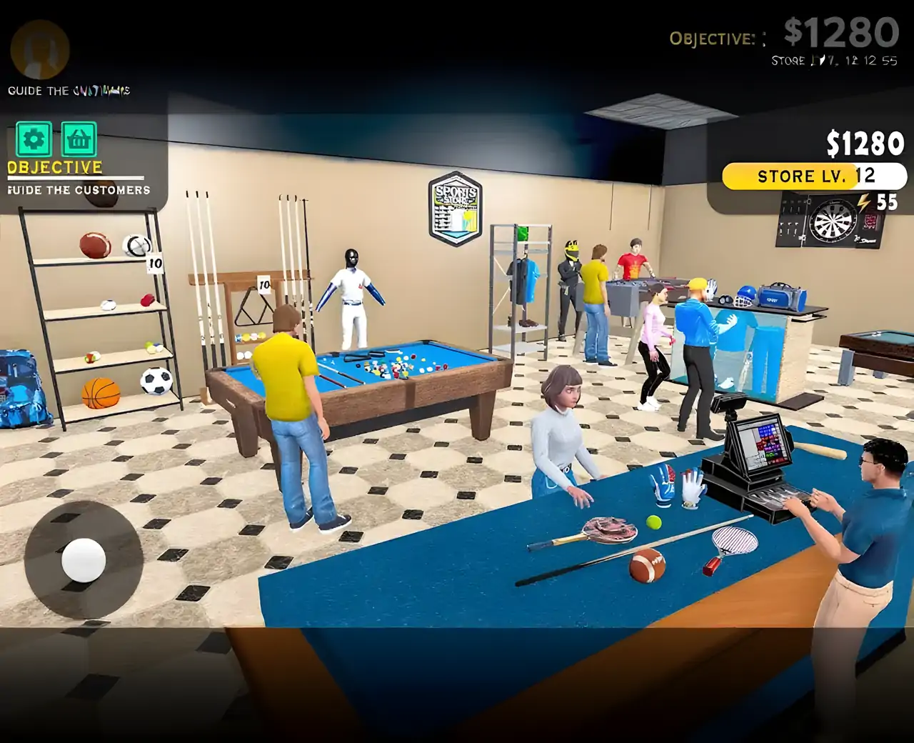 体育商店经理模拟器