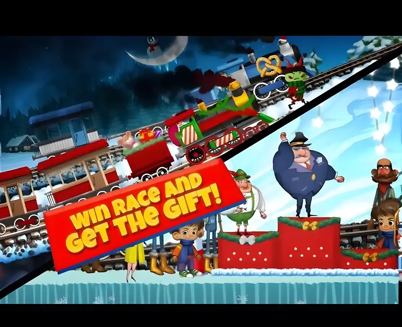 圣诞游戏:圣诞列车模拟器