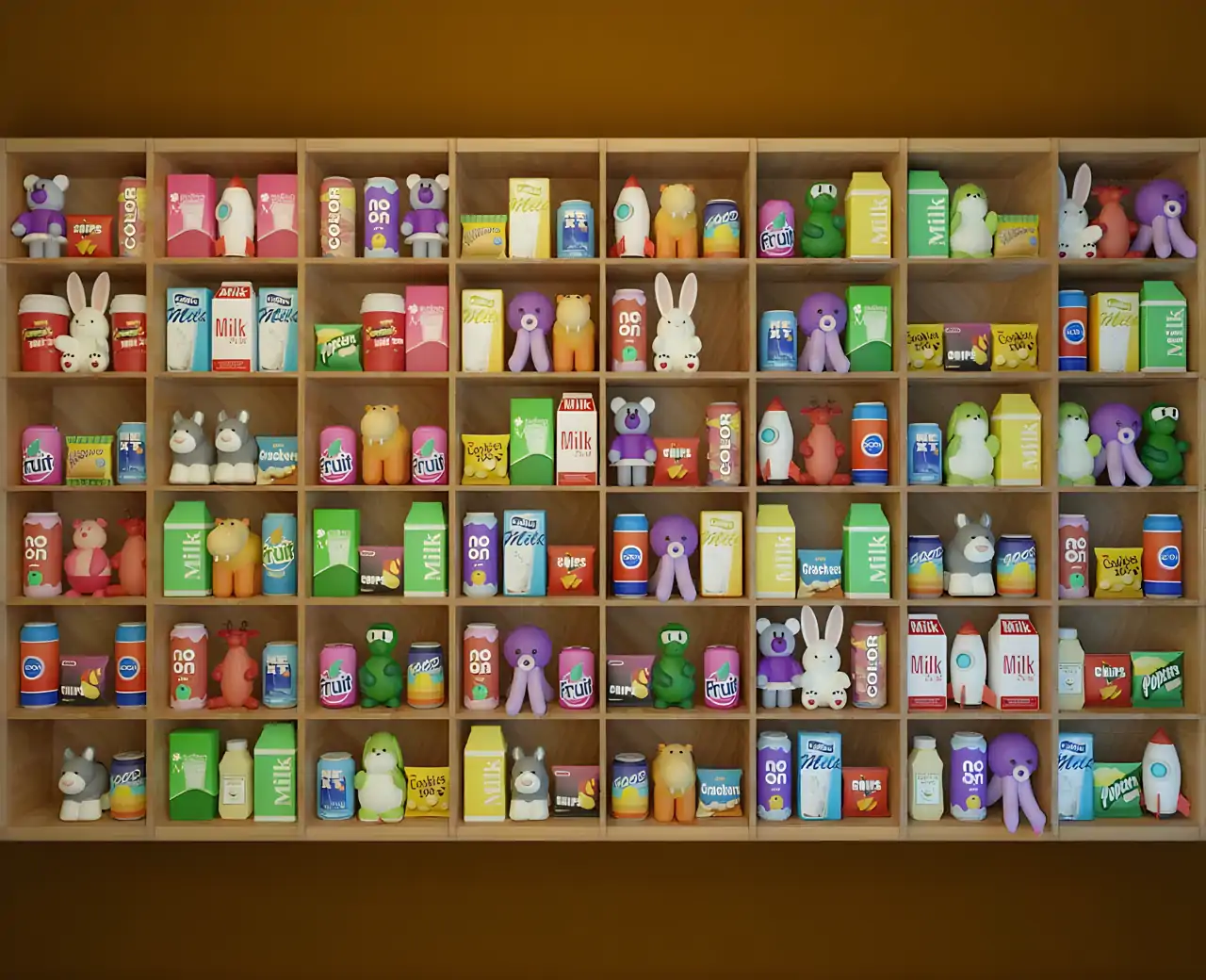 三重货物分类3D