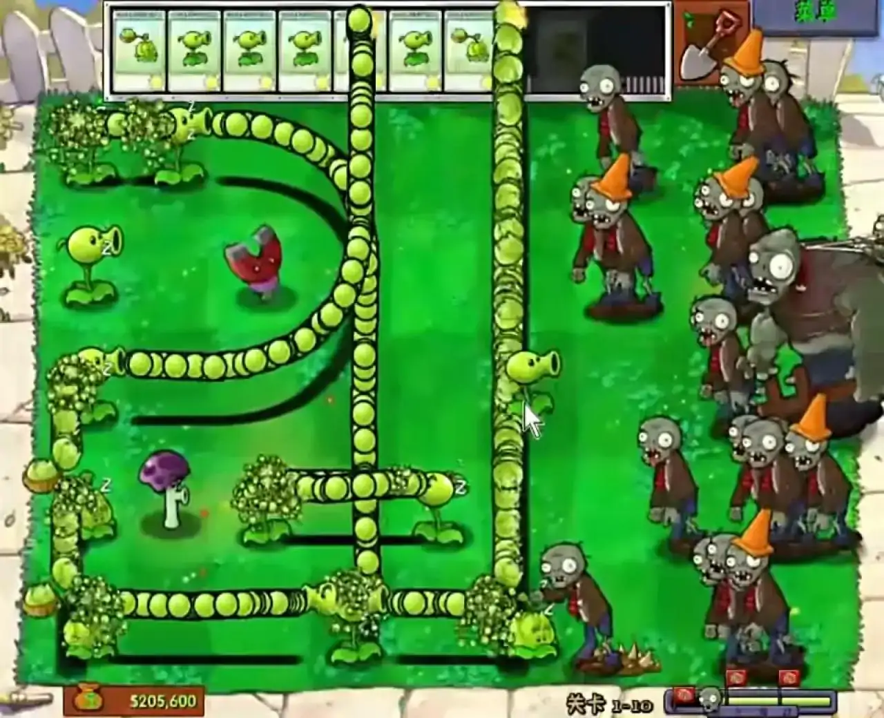 植物大战僵尸胆小菇之梦（B站up主北窗遥望）