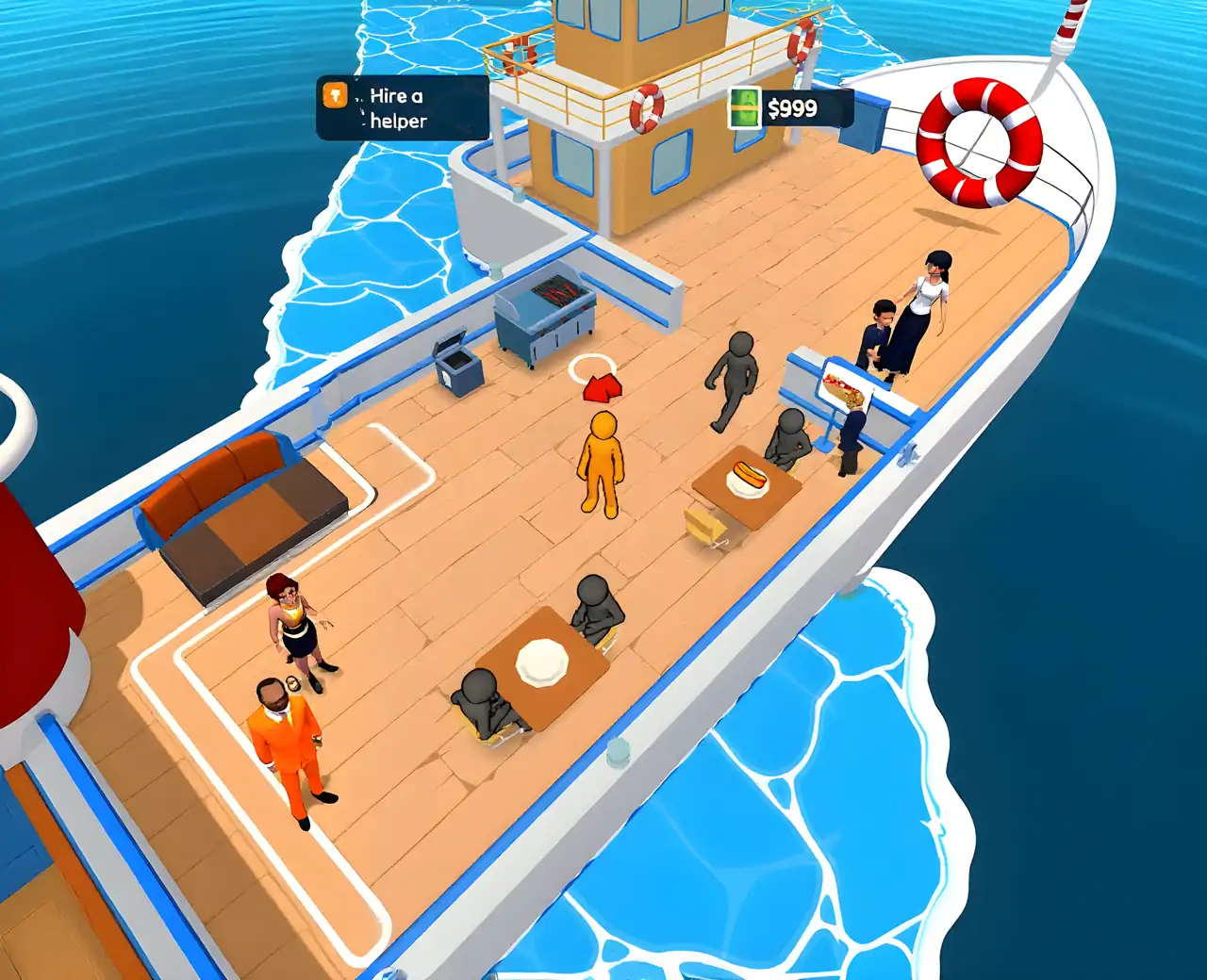 船冒险:空闲经理