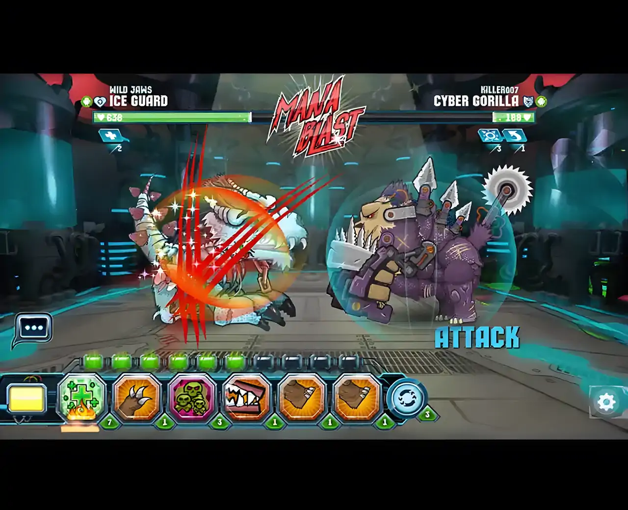 突变体格斗擂台