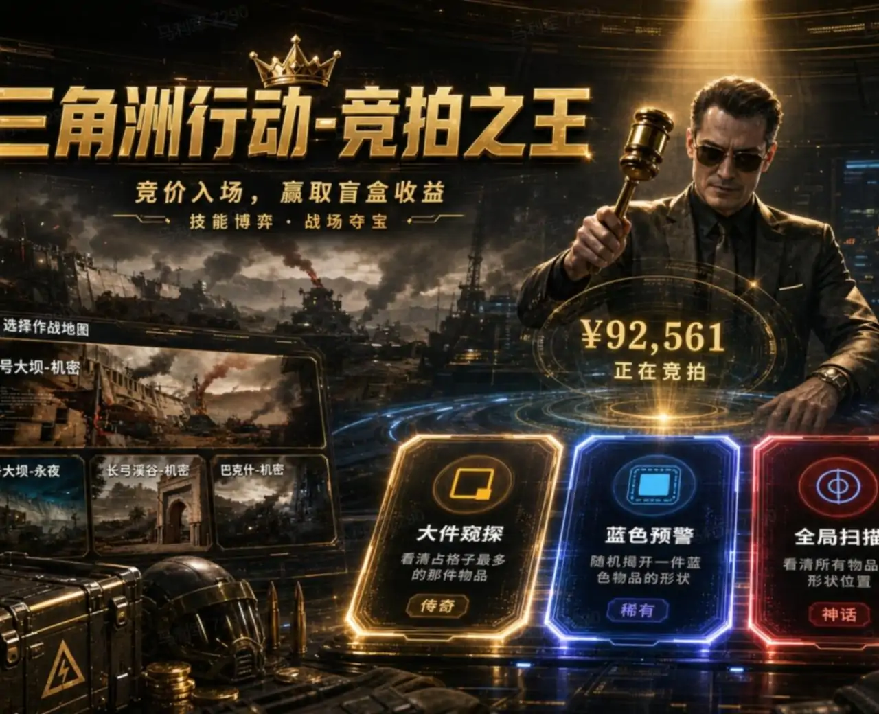 三角洲行动-竞拍之王