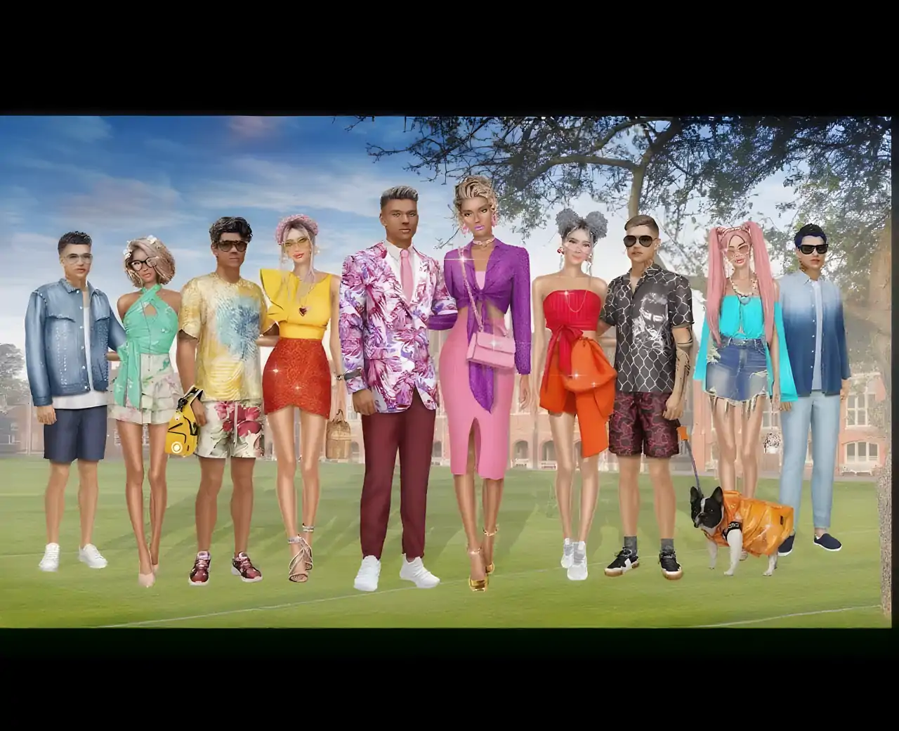 富大学情侣改头换面