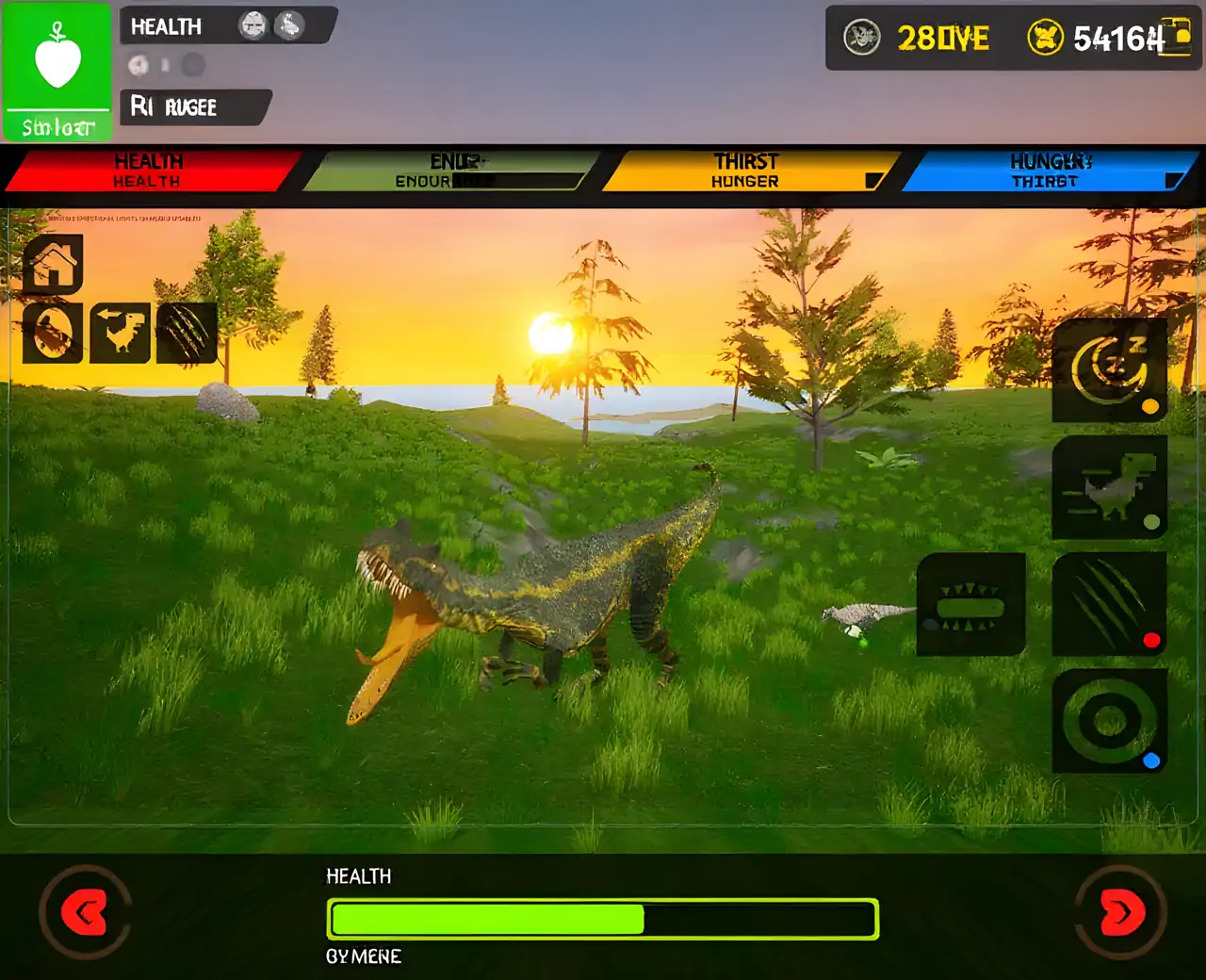 角鼻龙恐龙模拟器