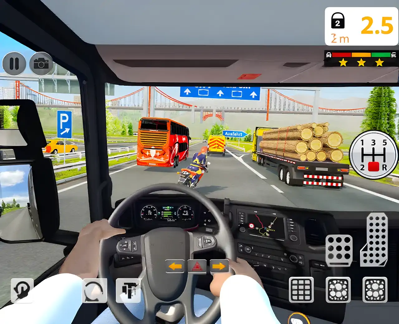 半卡车司机：卡车游戏
