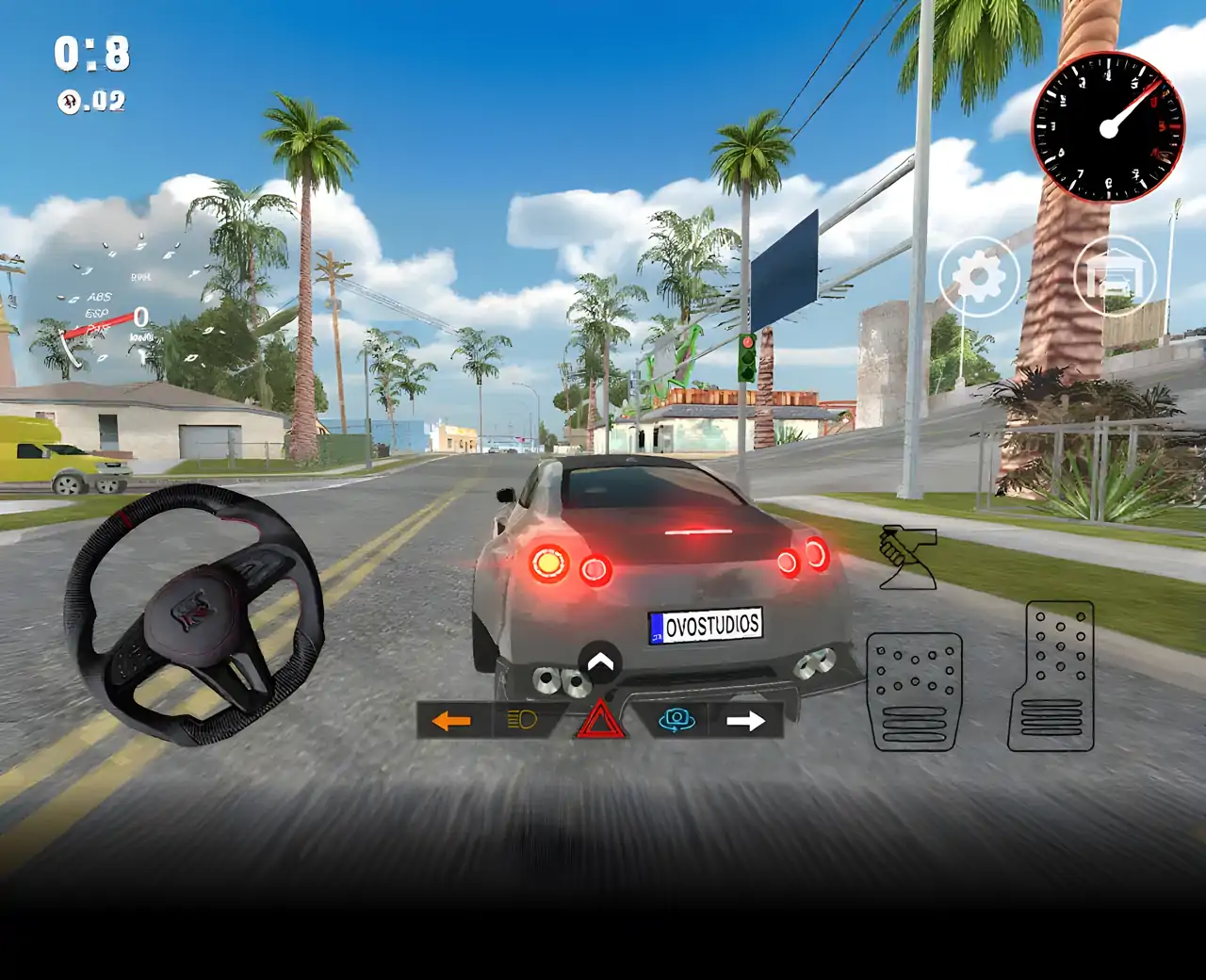 GTRR35漂移和停车模拟器