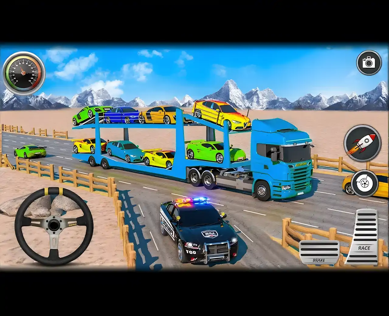 汽车运输卡车游戏3D