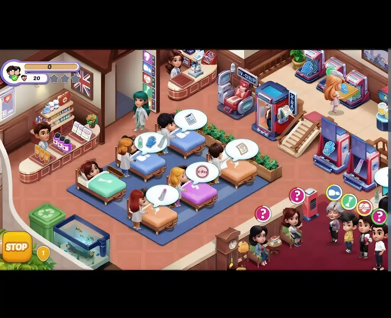 医院故事：诊所游戏