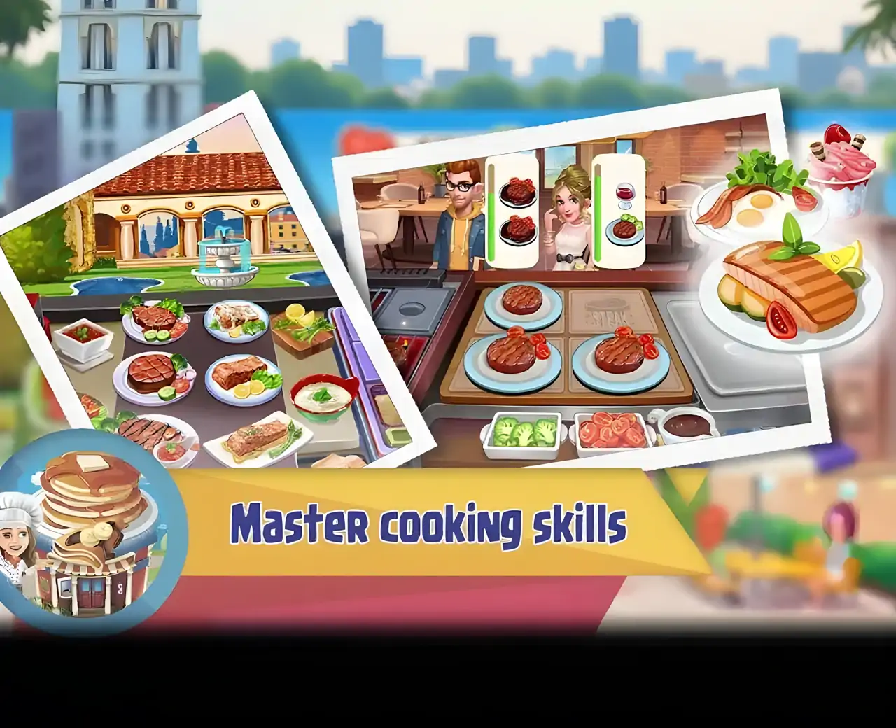 食物疯狂疯狂烹饪厨师游戏