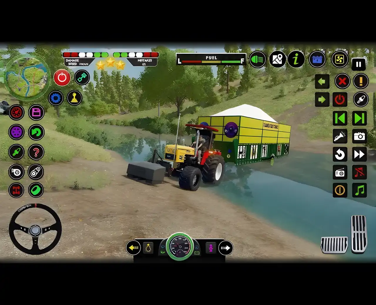 真正的拖拉机模拟器3D游戏