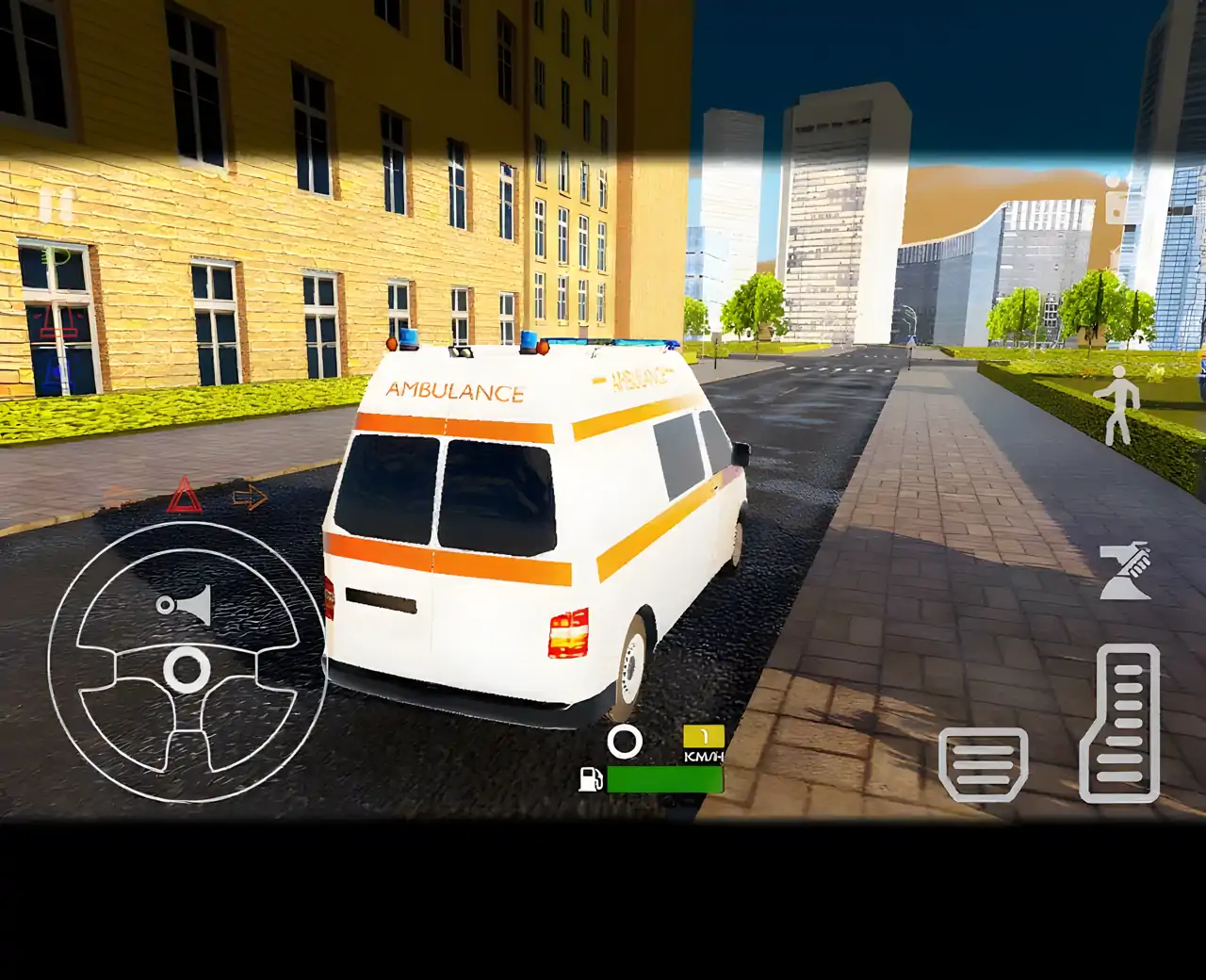 救护车模拟器-小巴车