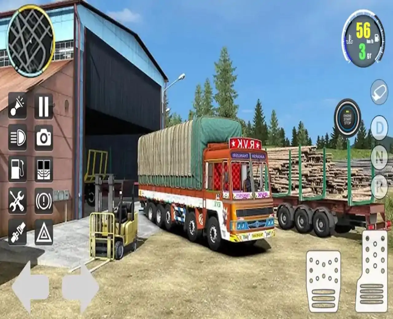 卡车驾驶模拟器