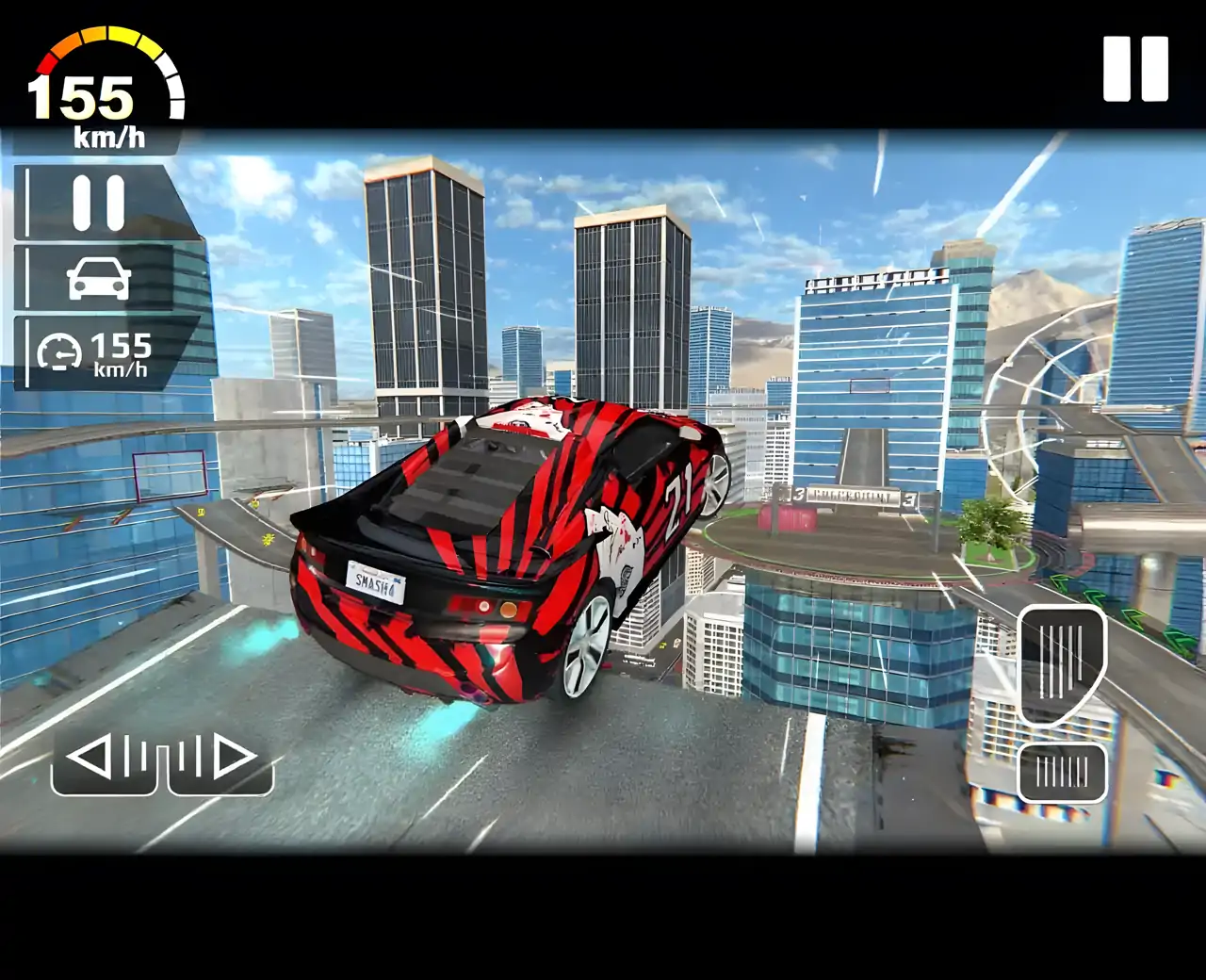 汽车驾驶模拟器-特技坡道