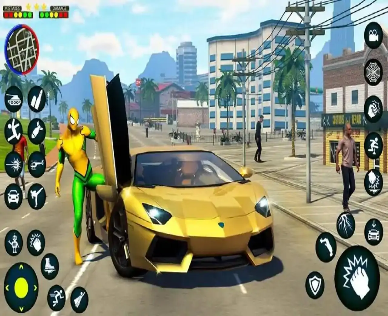 绳索英雄监狱逃生游戏