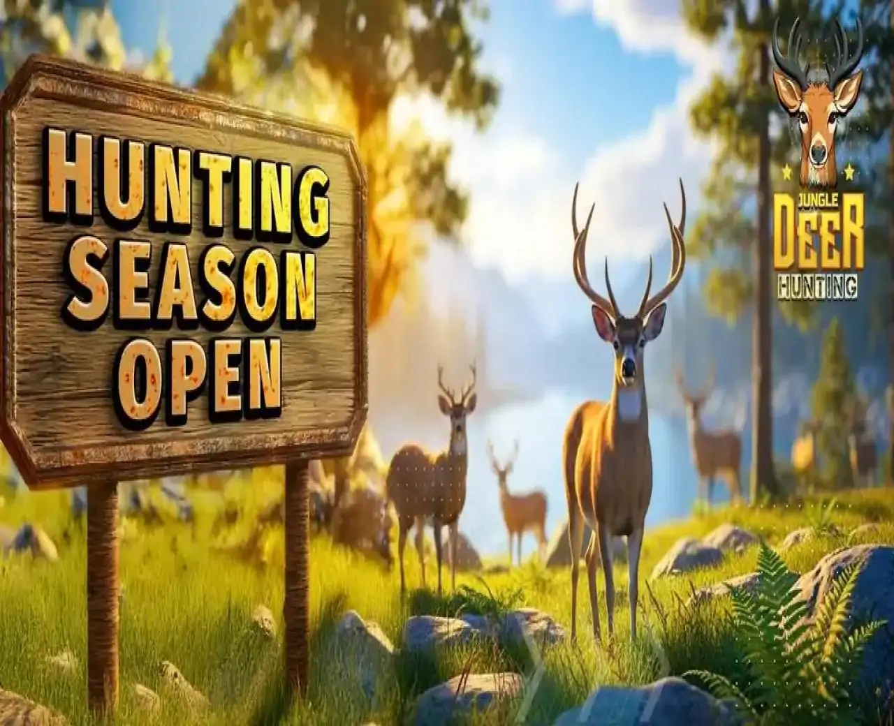 丛林鹿狩猎