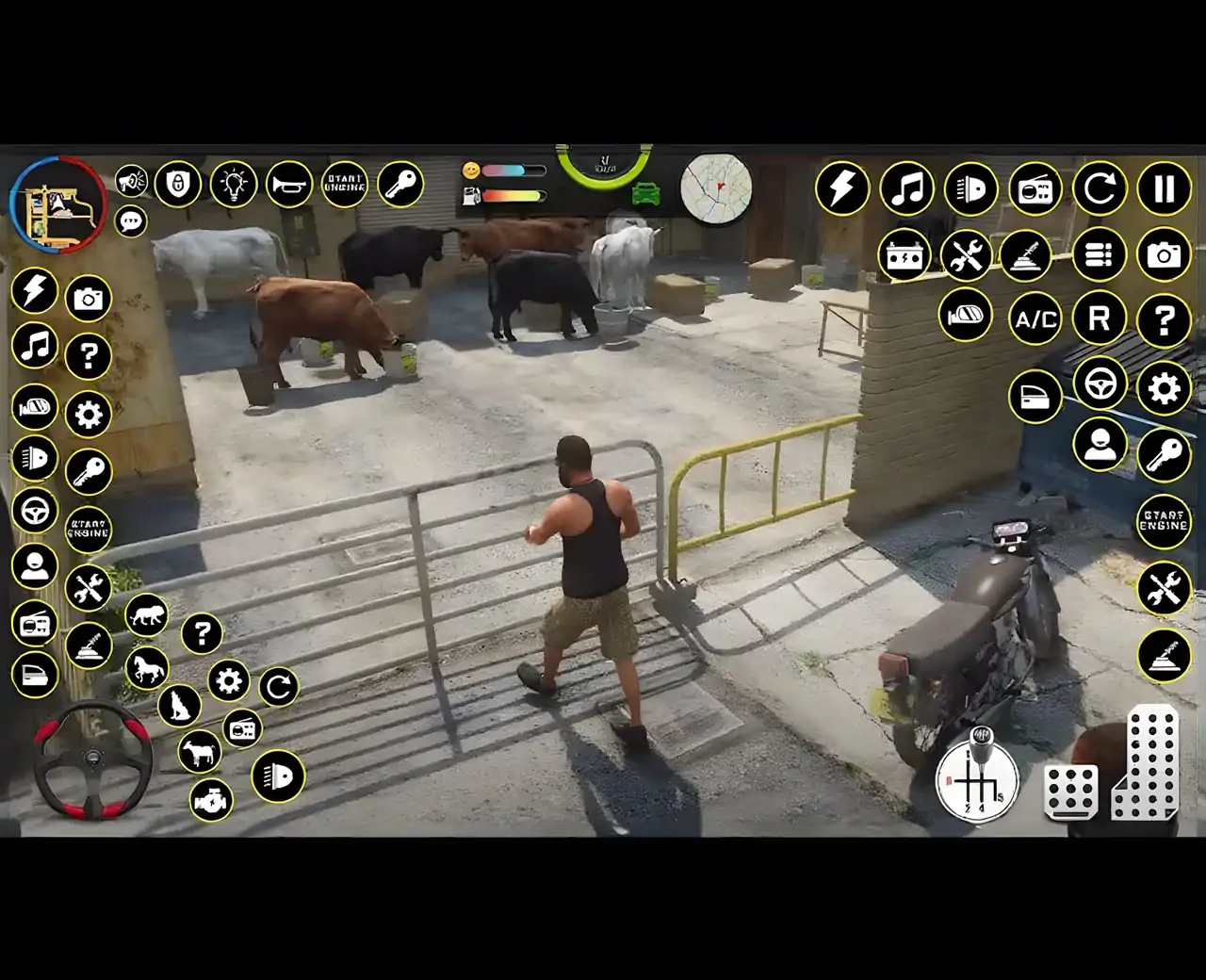 动物运输：卡车游戏