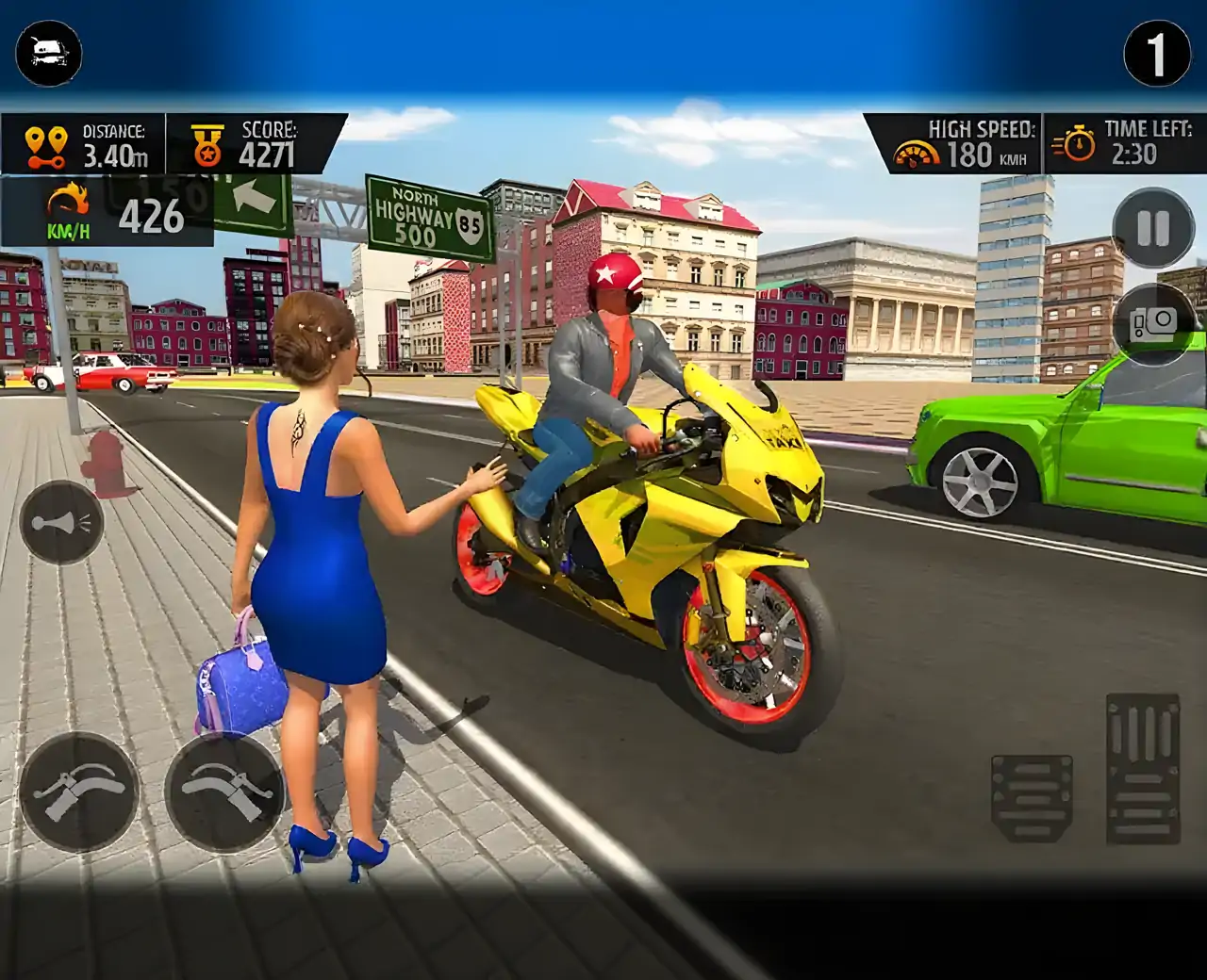 出租自行车驾驶模拟器