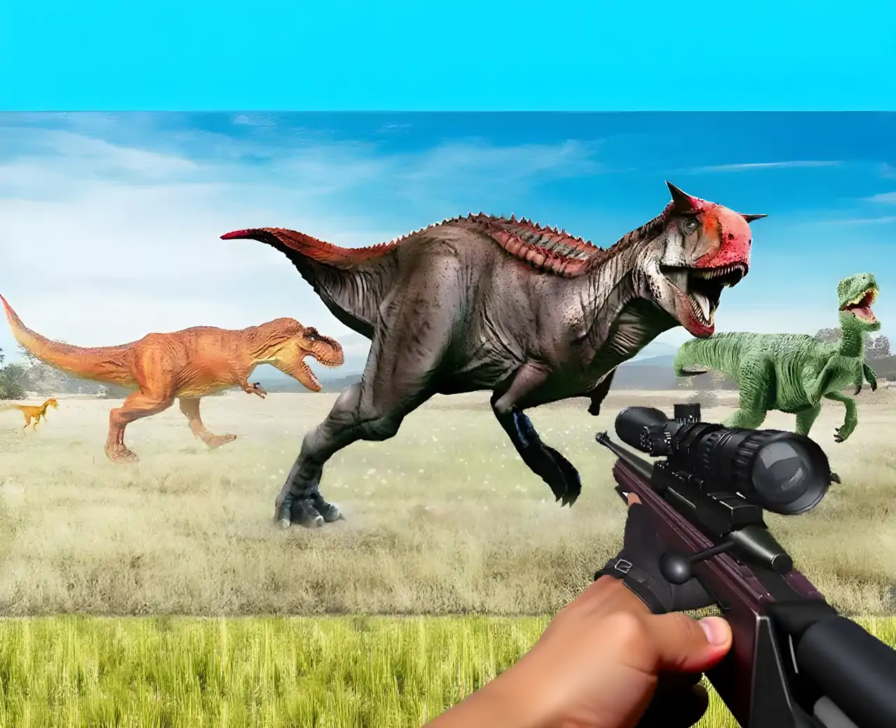 迪诺动物园狩猎生存游戏