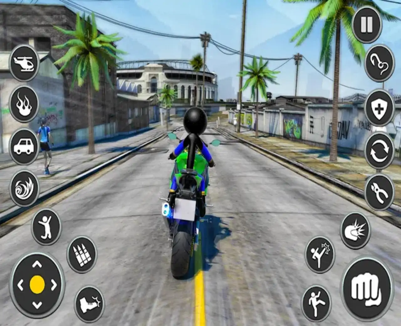 穿越火柴人蜘蛛秋千