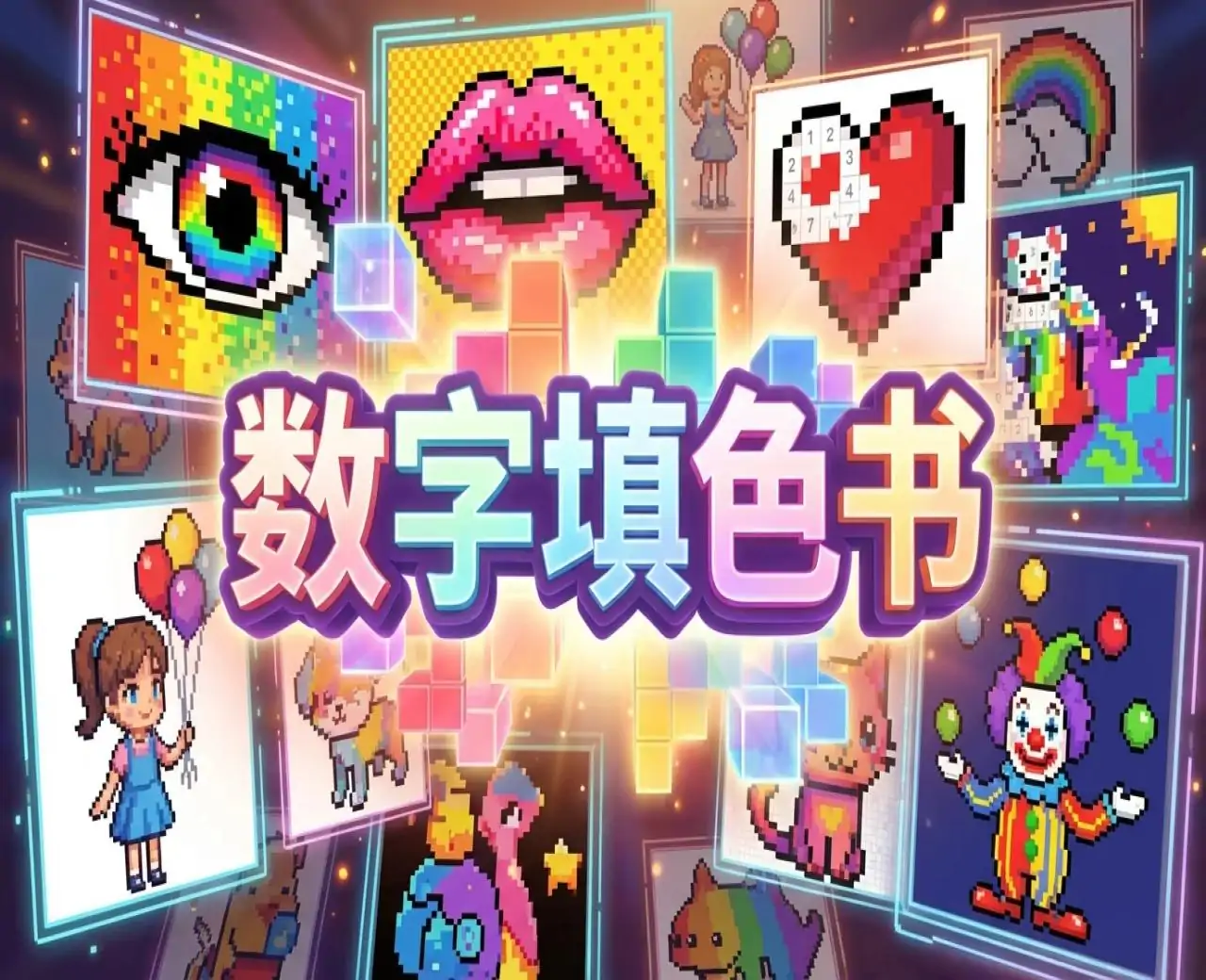 数字填色书