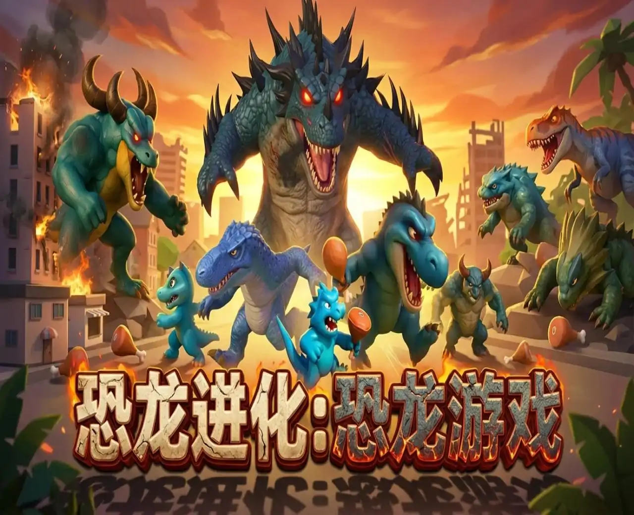 恐龙进化:恐龙游戏