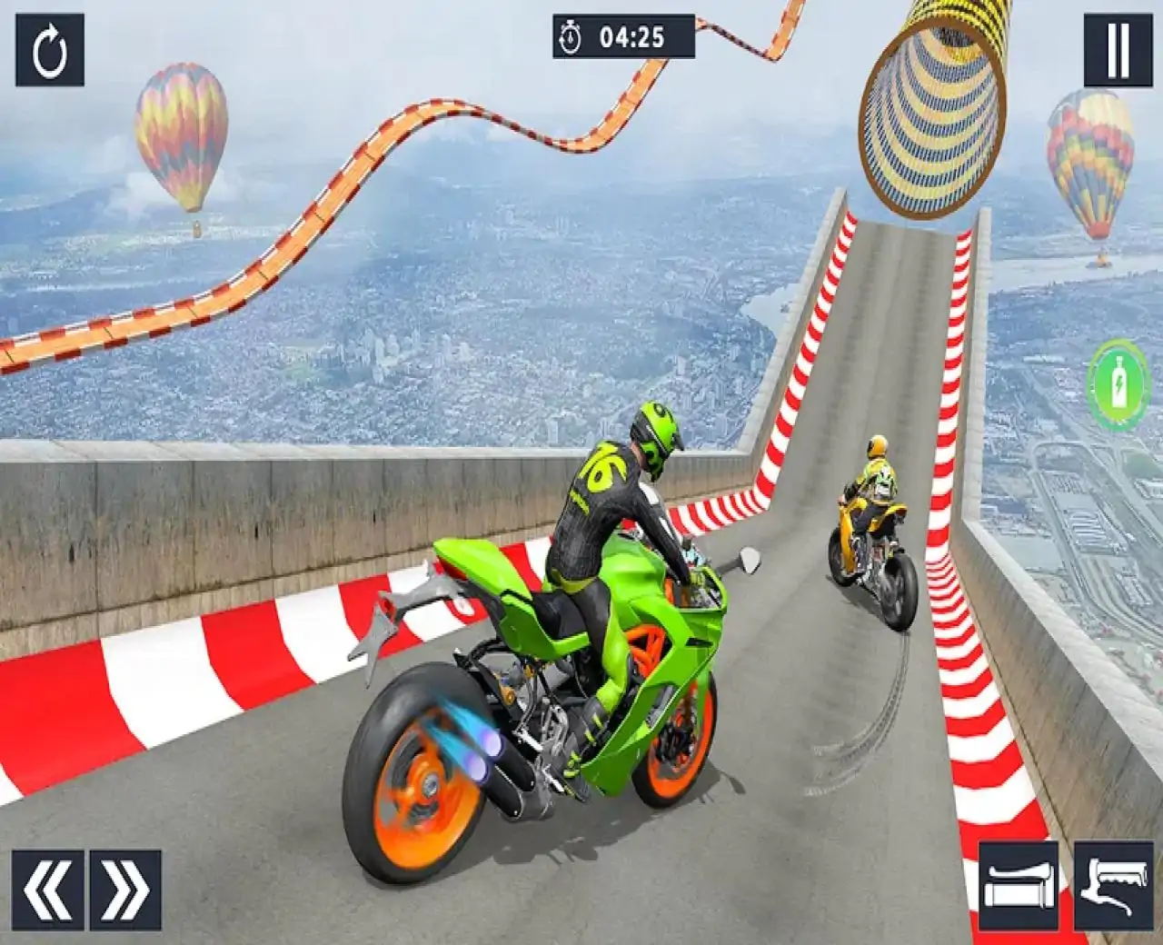 坡道自行车游戏：自行车特技