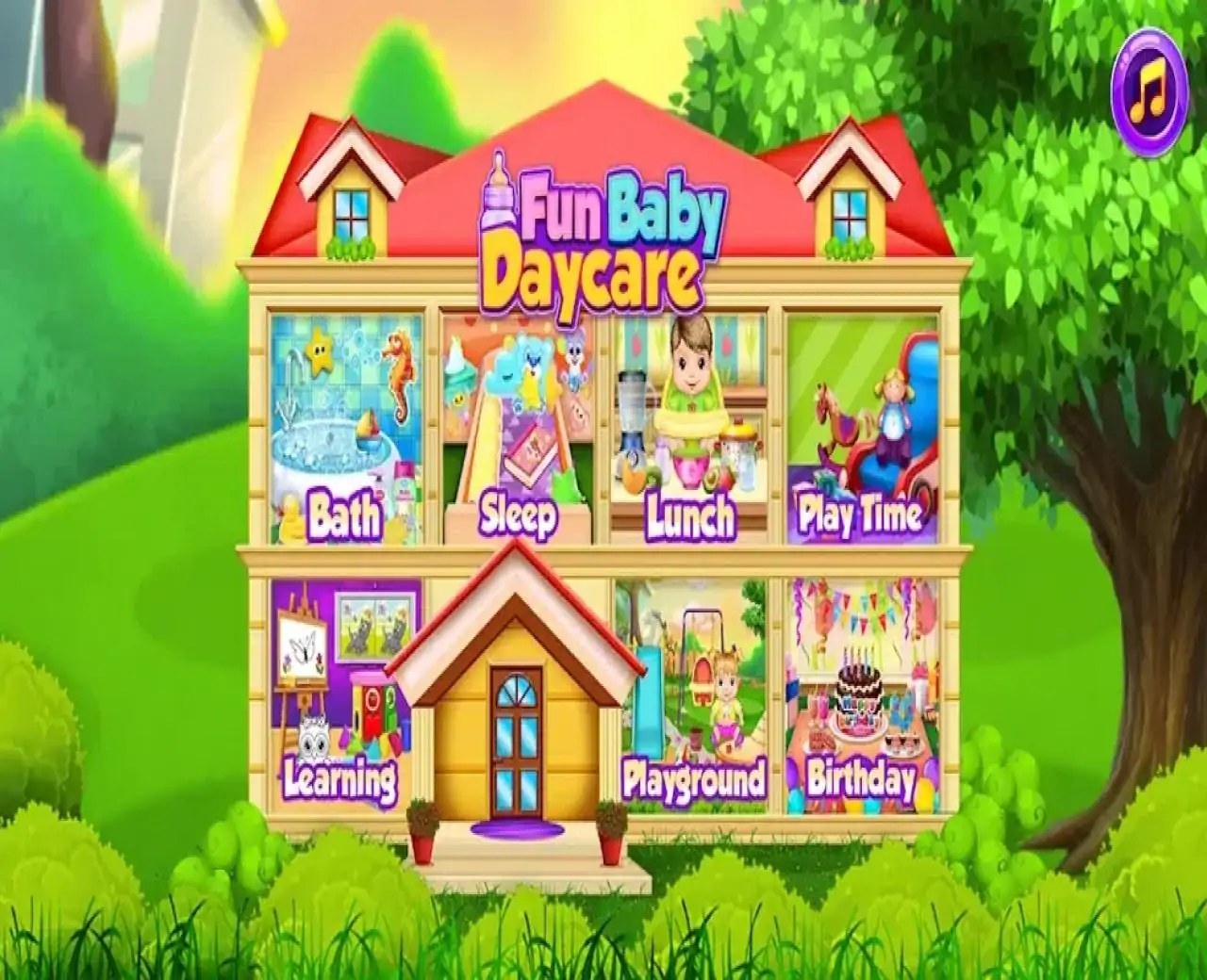 娃娃屋日托游戏