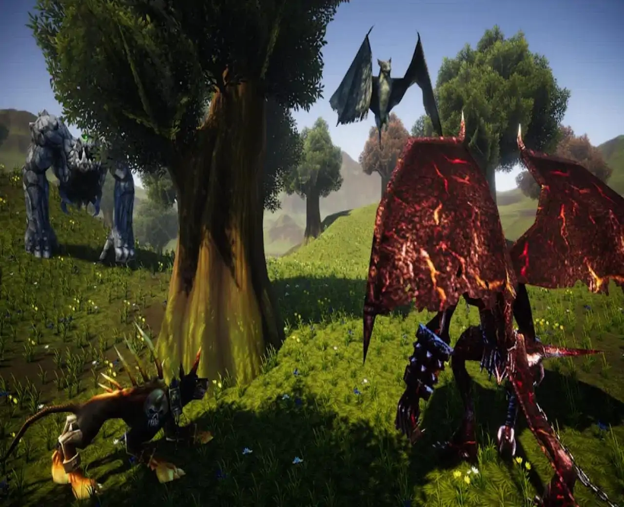 石像鬼飞行怪物模拟器