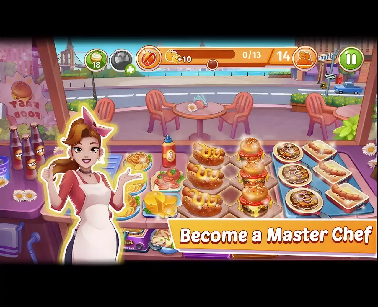 烹饪匆忙-餐厅游戏