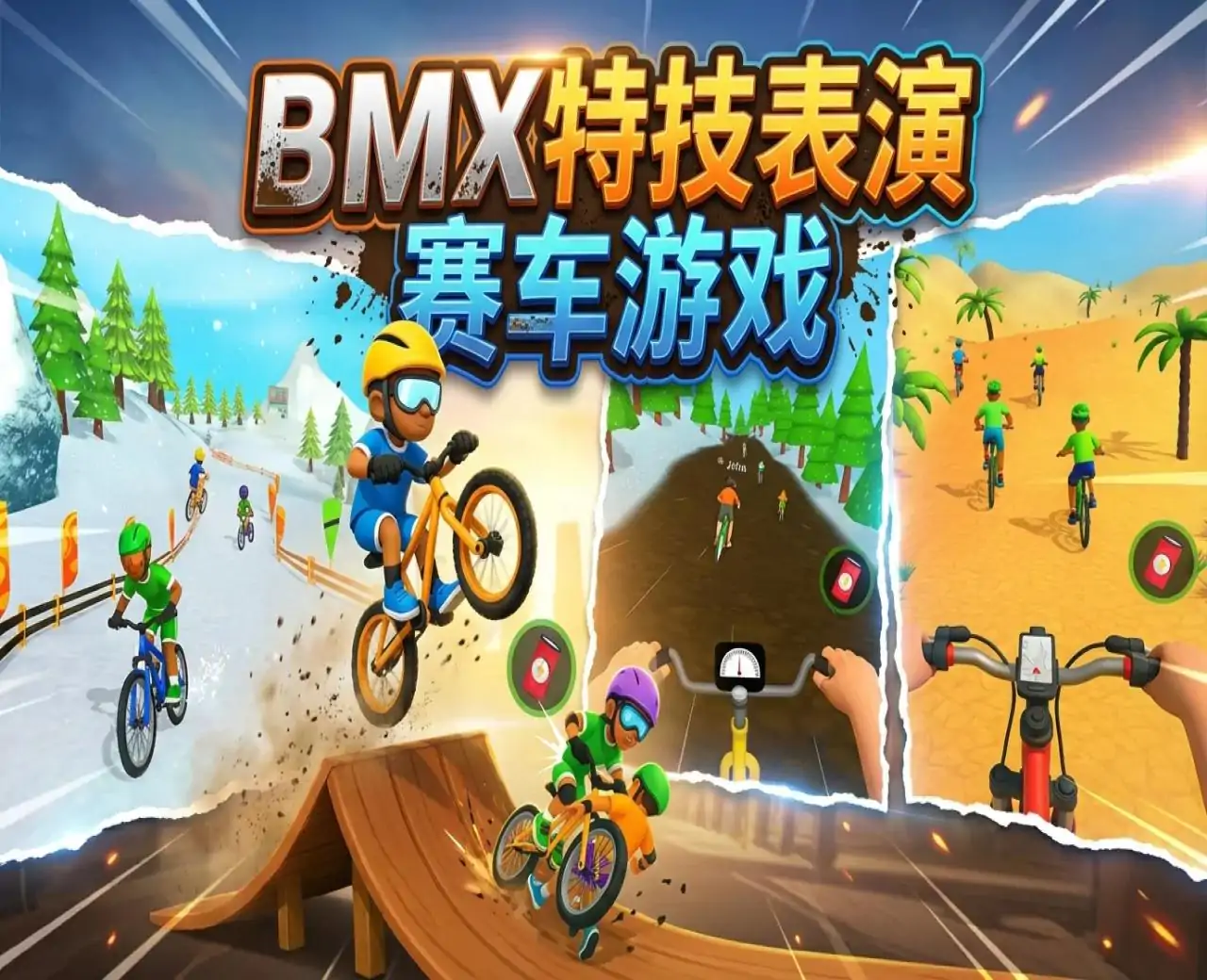 BMX特技表演赛车游戏