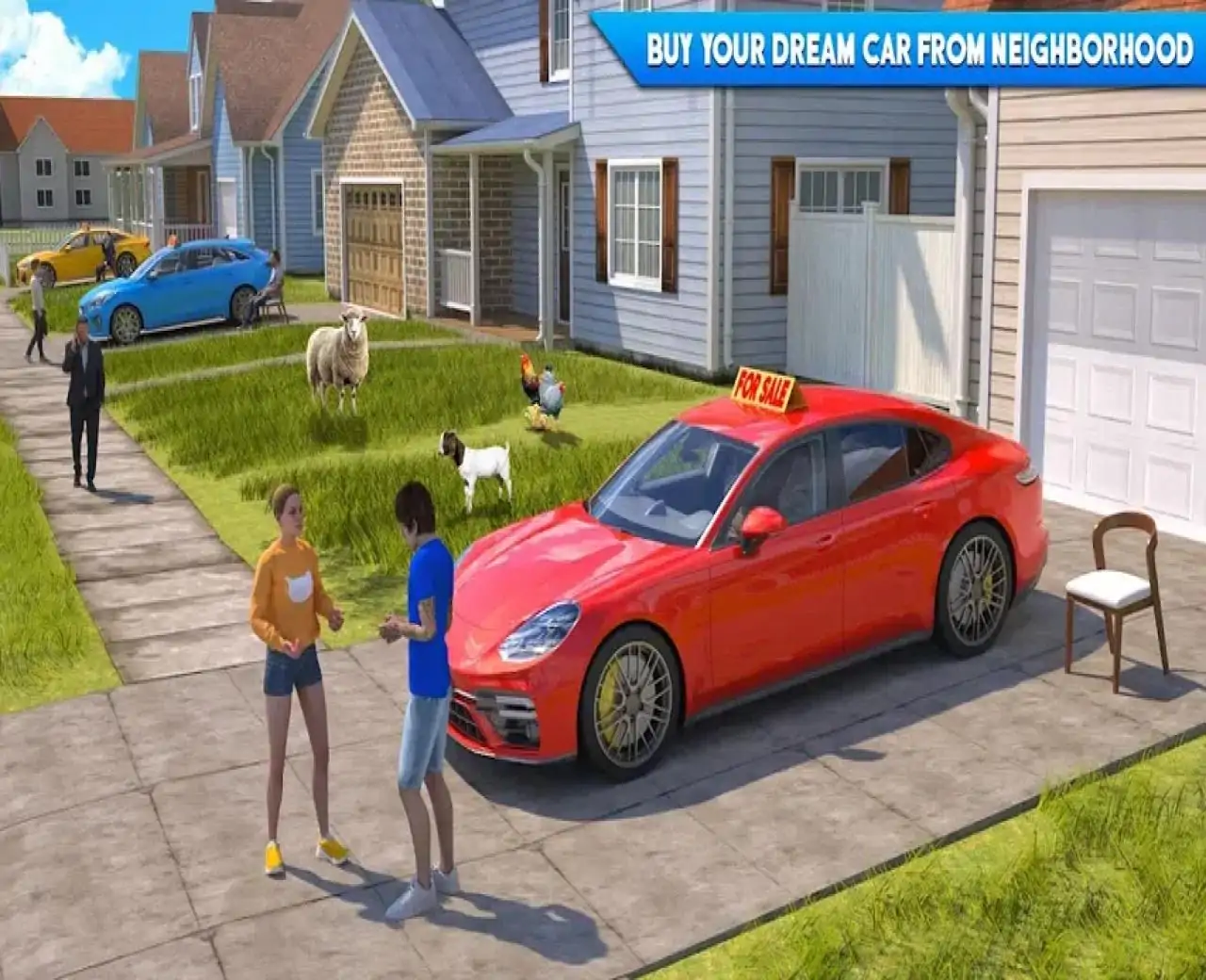 汽车销售3D汽车游戏