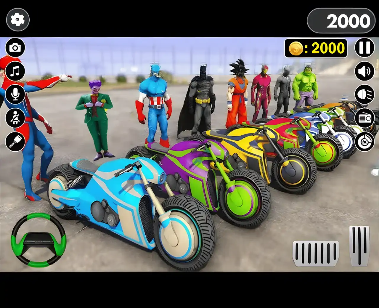 GT汽车特技：赛车游戏