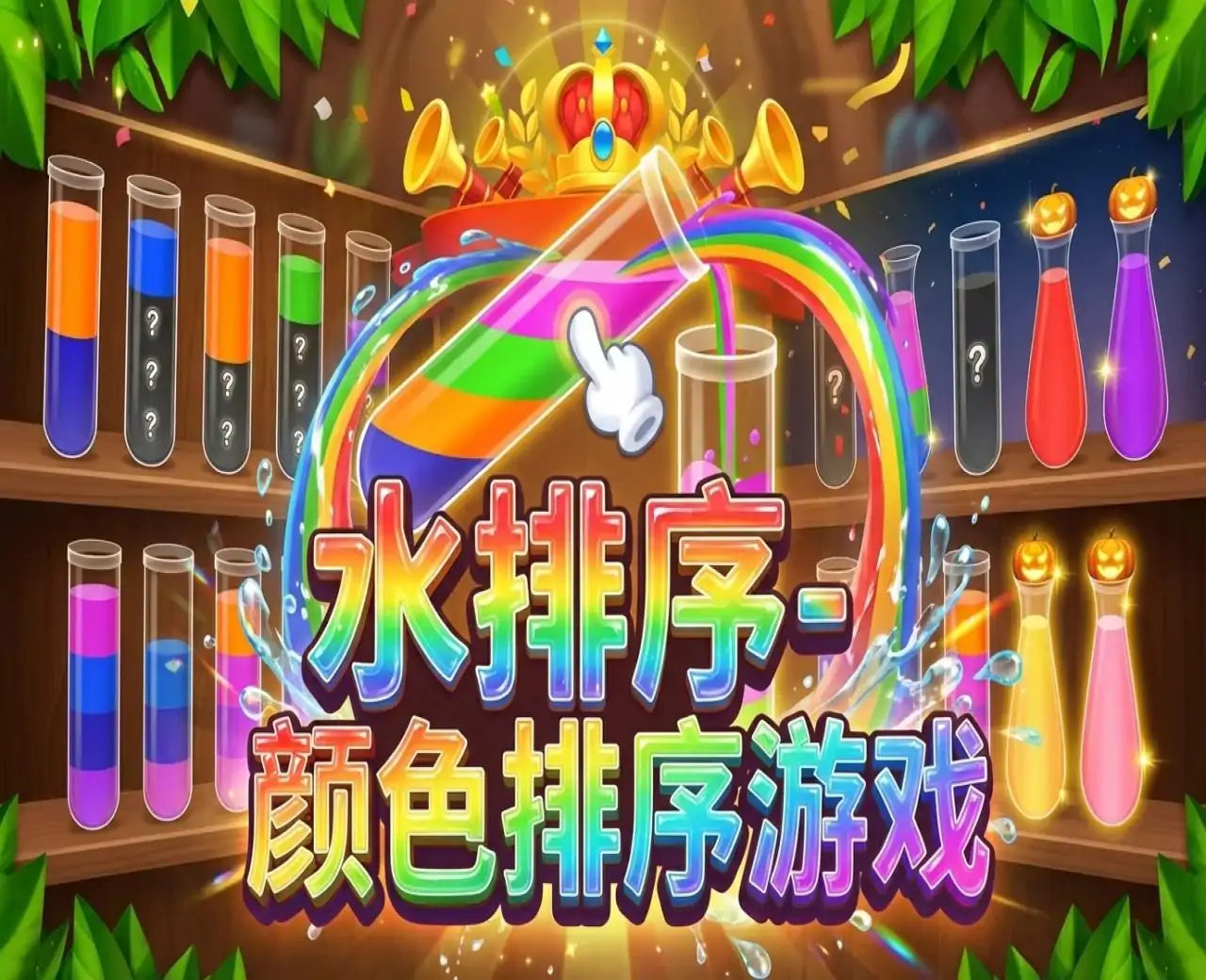 水排序-颜色排序游戏