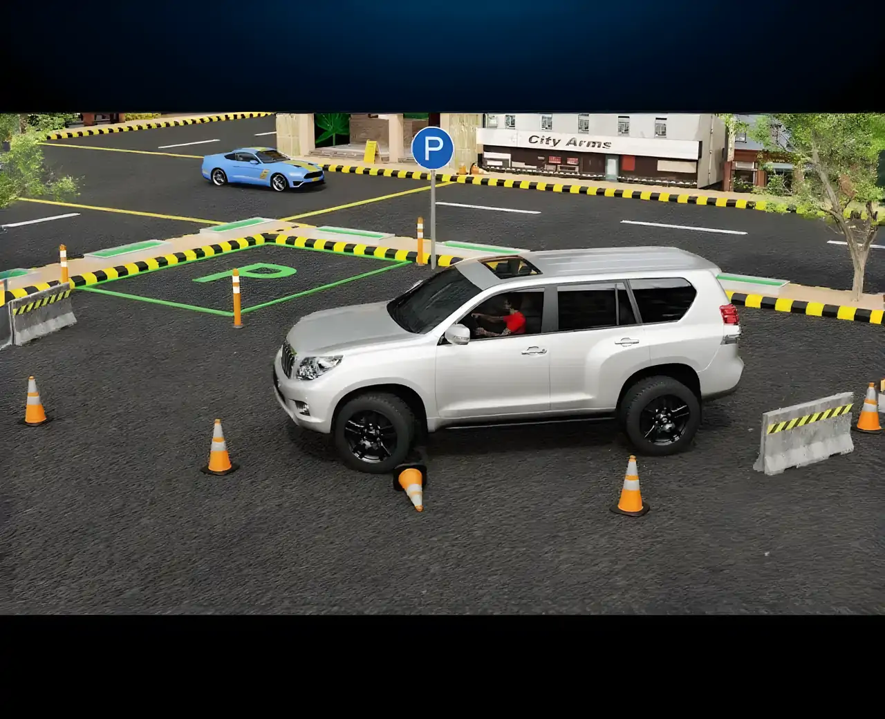 普拉多驾驶停车场游戏