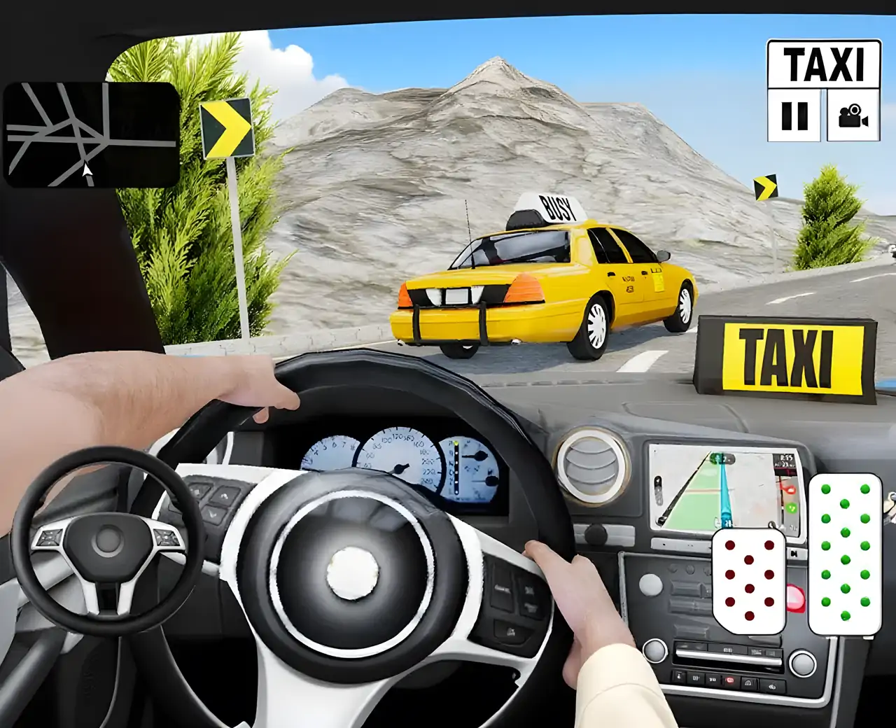 城市出租车司机驾驶游戏