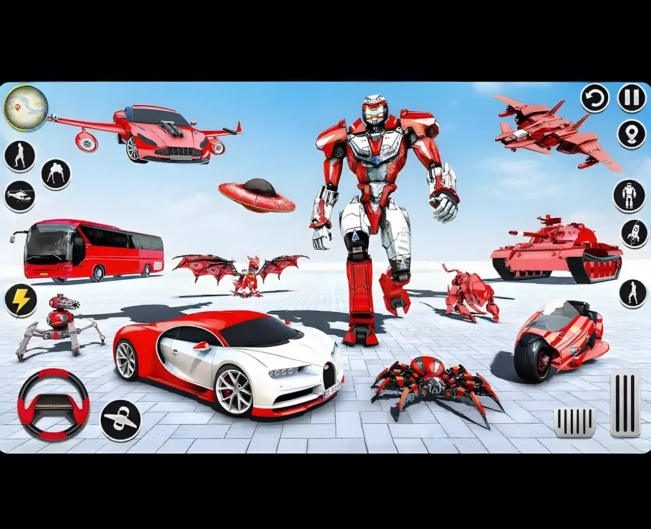 机甲战争机器人改造