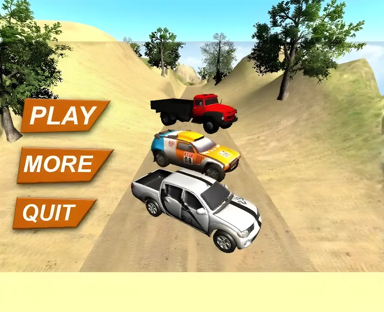 MountainHillGeep4x4越野模拟