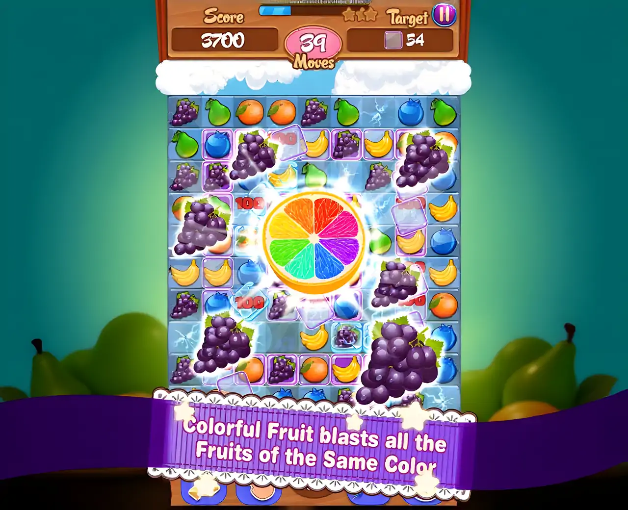 水果爆炸狂热:三消